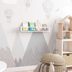 Półka do pokoju dziecka w stylu skandynawskim 60 cm 3 sztuki