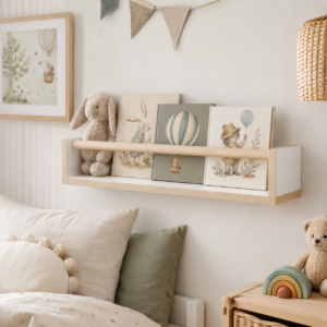 Półka do pokoju dziecka w stylu skandynawskim 60 cm MDF