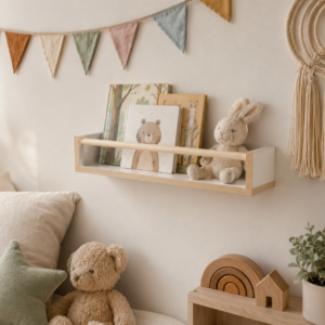 Półka do pokoju dziecka w stylu skandynawskim 60 cm MDF